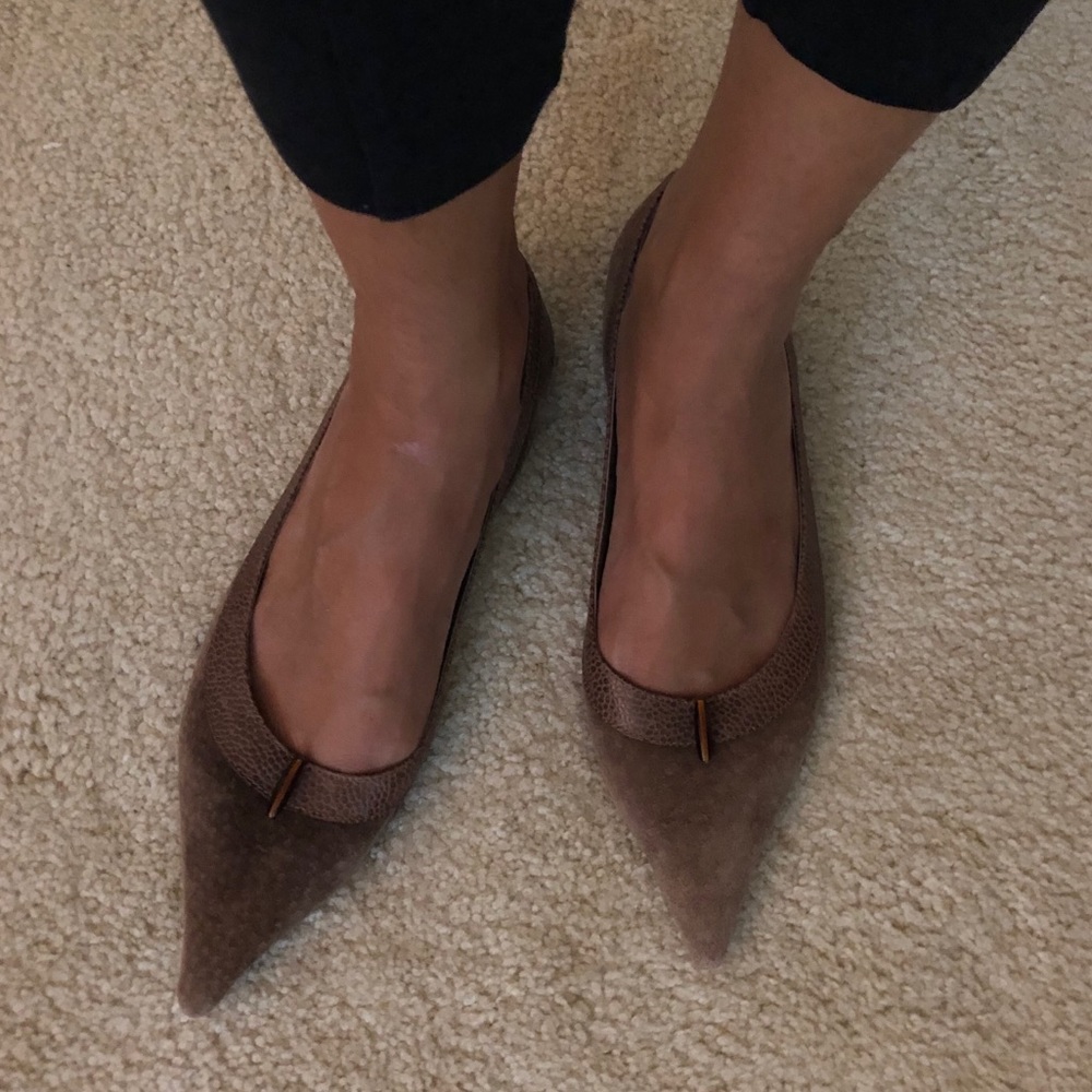 Super cool pointy flats